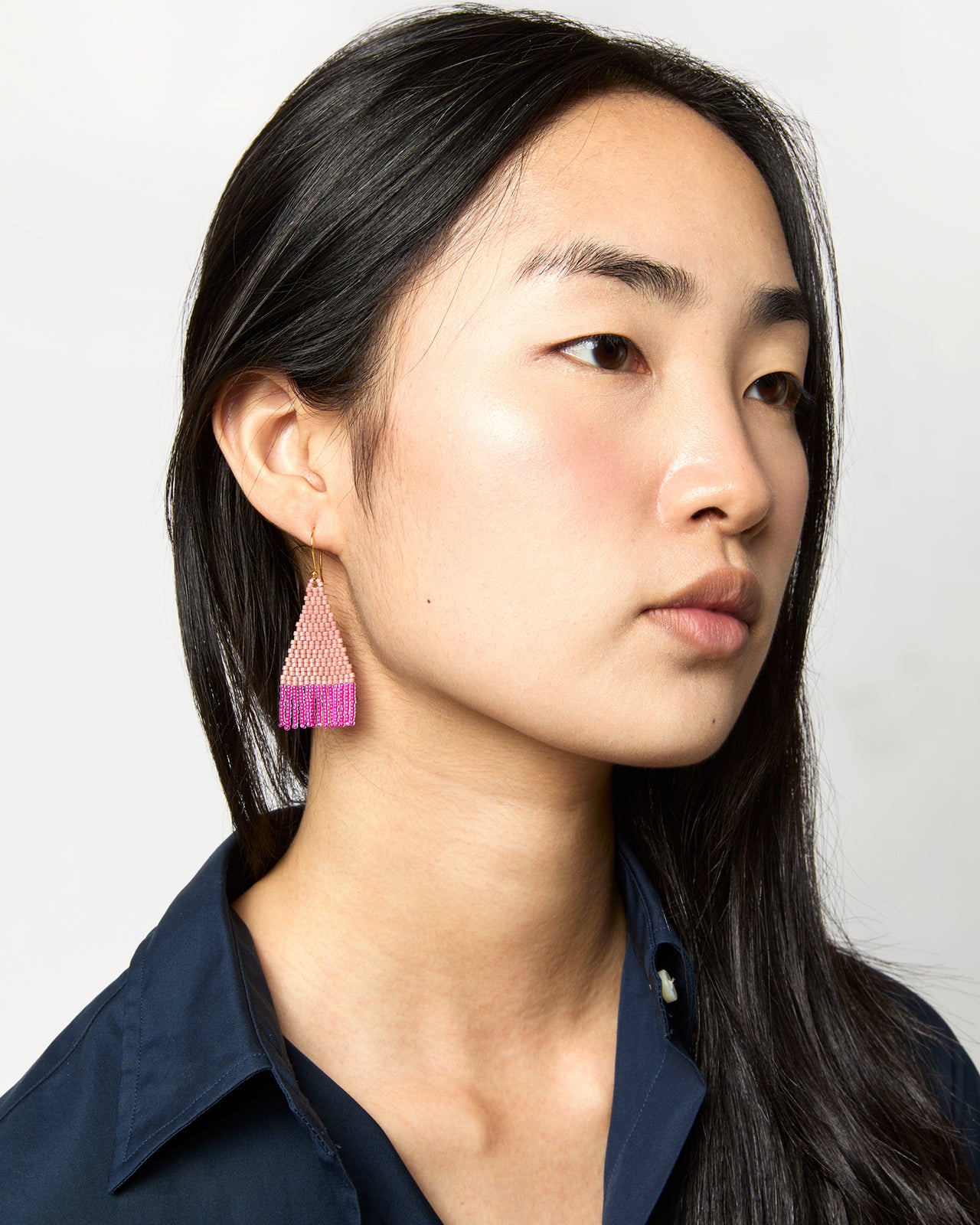 Sunset Earrings in Fuchsia