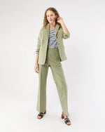 Load image into Gallery viewer, Sarah Patch Pocket Jacket in Sage Stretch Canvas
