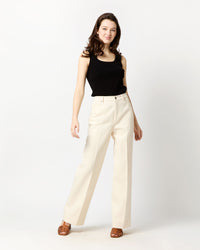 Coco 5-Pocket Jean in Natural Stretch Denim