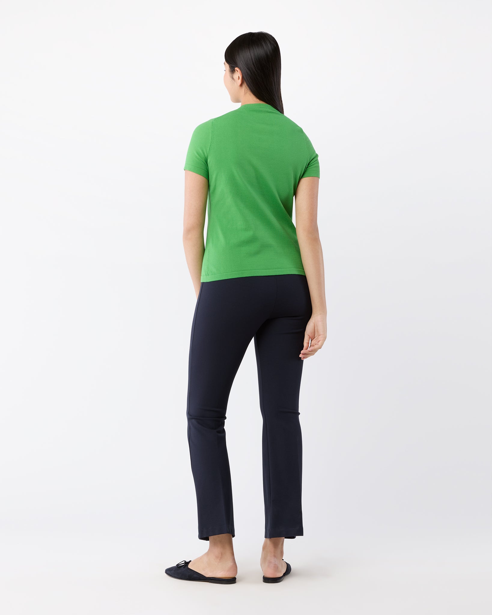 Lee Tee in Leaf Ice Cotton