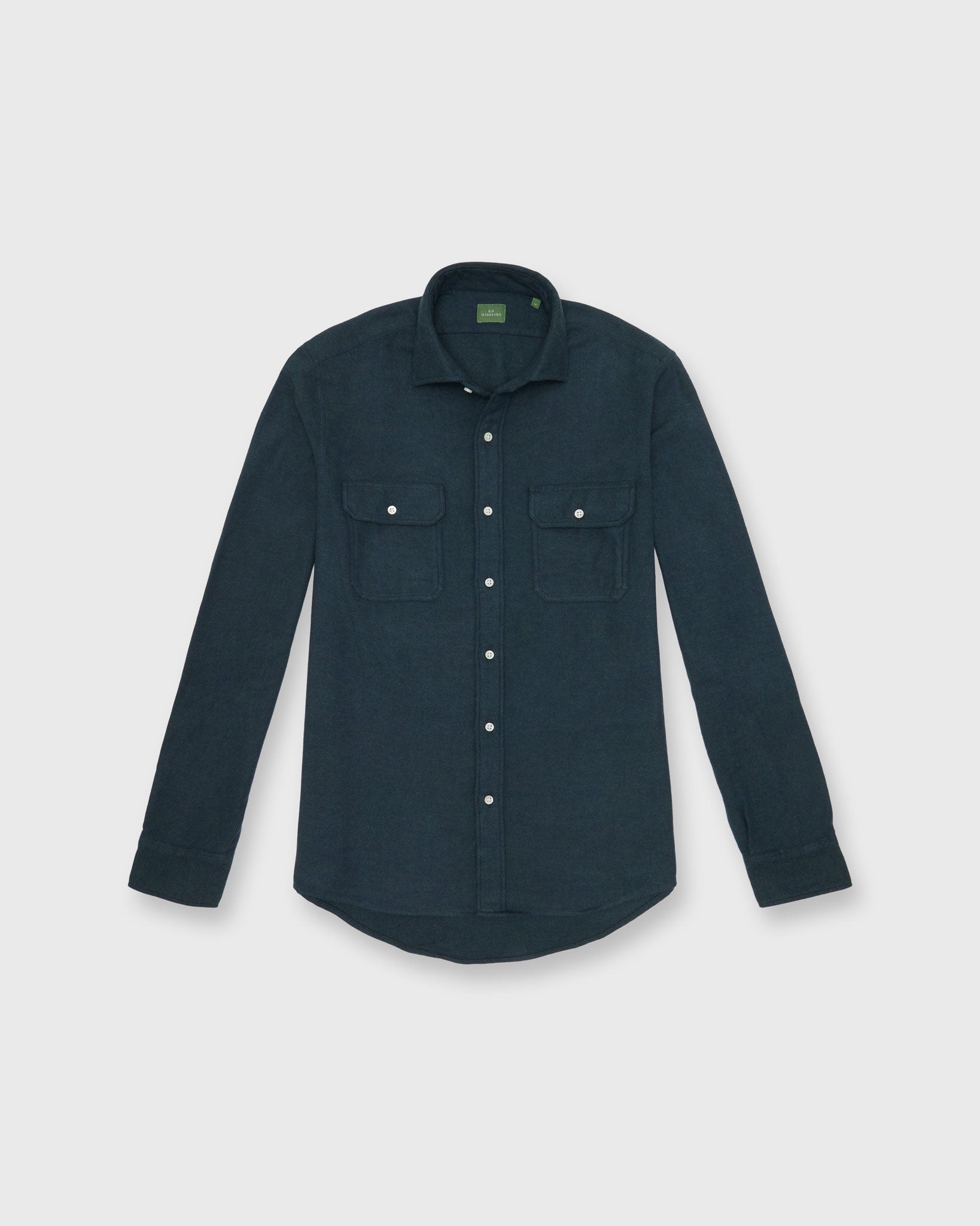 Work Shirt in Heather/Forest Flannel