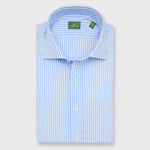 Load image into Gallery viewer, Made-to-Measure Shirt in Dutch Stripe Chambray
