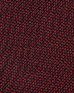 Silk Fino Grenadine Tie in Red/Navy