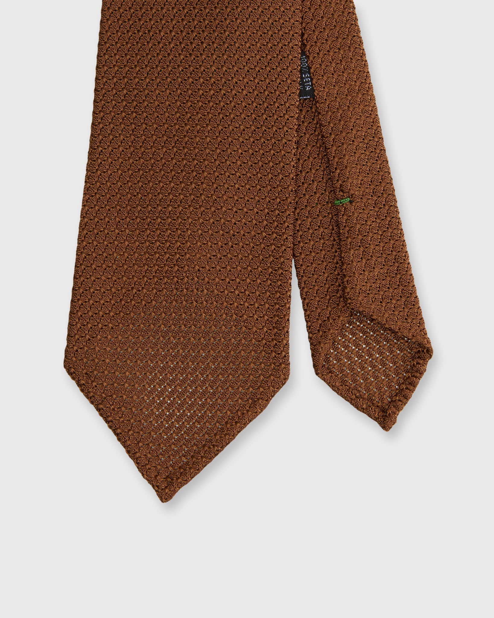 Silk Grosso Grenadine Tie in Havana