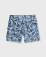 Load image into Gallery viewer, Sport Short in Pacific/Sky Block Print
