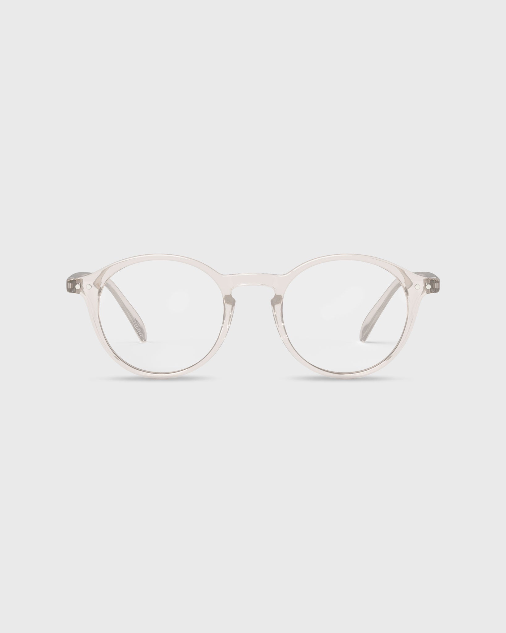 #C Reading Glasses in Paper Note Beige