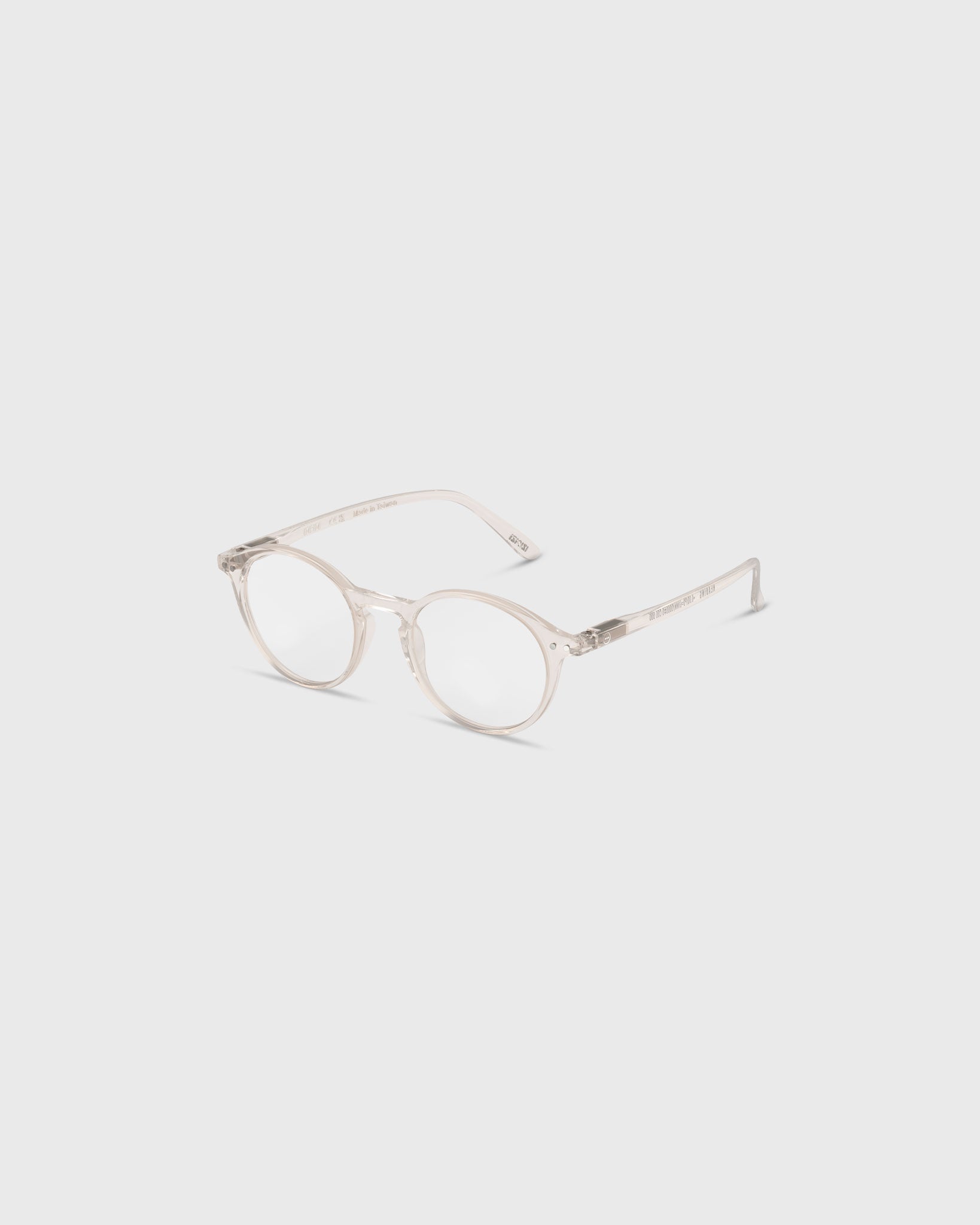 #C Reading Glasses in Paper Note Beige