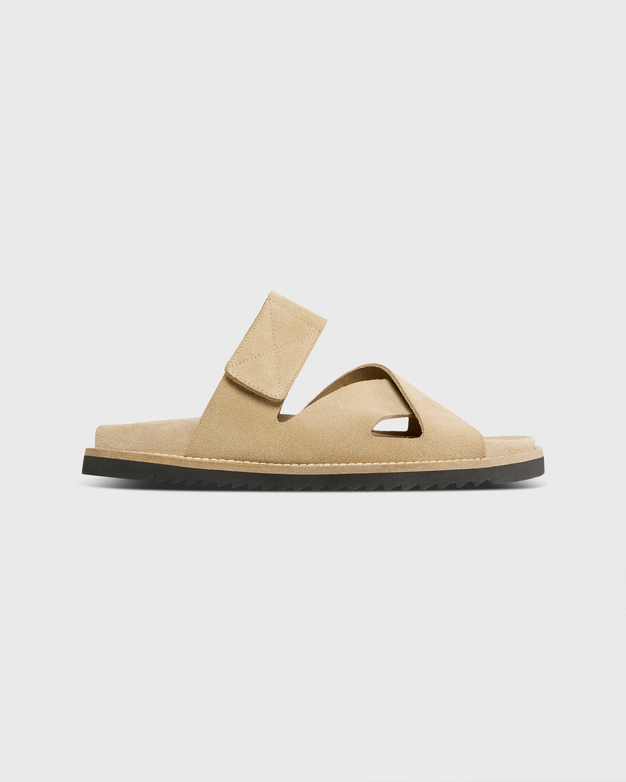 Sonia Slide in Cappuccino Suede