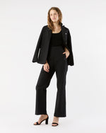 Load image into Gallery viewer, Hutton Pant in Black Stretch Canvas
