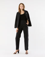 Load image into Gallery viewer, Hutton Pant in Black Stretch Canvas
