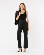 Load image into Gallery viewer, Hutton Pant in Black Stretch Canvas
