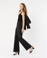 Load image into Gallery viewer, Hutton Pant in Black Stretch Canvas
