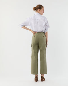 Cargo Pant in Sage Stretch Twill