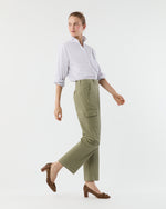 Load image into Gallery viewer, Cargo Pant in Sage Stretch Twill
