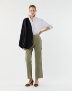 Load image into Gallery viewer, Cargo Pant in Sage Stretch Twill
