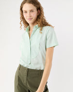 Load image into Gallery viewer, Abby Shirt in Leaf Chambray
