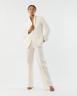 Load image into Gallery viewer, Hutton Pant in White Linen
