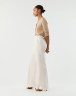Load image into Gallery viewer, Hutton Pant in White Linen

