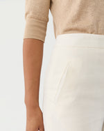 Load image into Gallery viewer, Hutton Pant in White Linen
