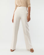 Load image into Gallery viewer, Hutton Pant in White Linen

