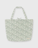 Load image into Gallery viewer, Reusable Tote Bag in Green Indigo Berry Liberty Fabric
