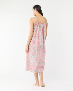 Lena Slip in Pink Multi Wiltshire Liberty Fabric