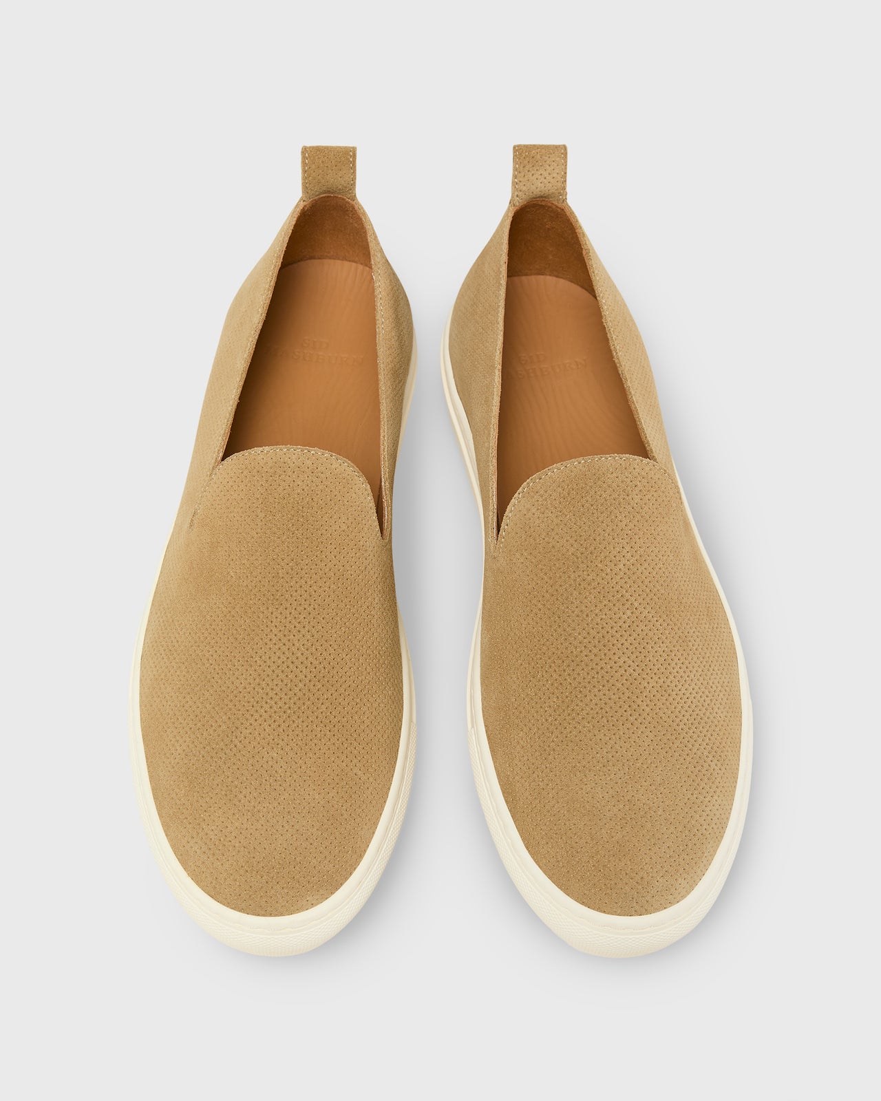 Slip-On Sneaker in Sand Suede