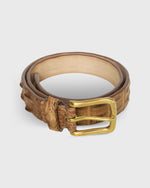 Load image into Gallery viewer, 1 3/8&quot; Hornback Crocodile Belt in Cognac
