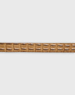 Load image into Gallery viewer, 1 3/8&quot; Hornback Crocodile Belt in Cognac
