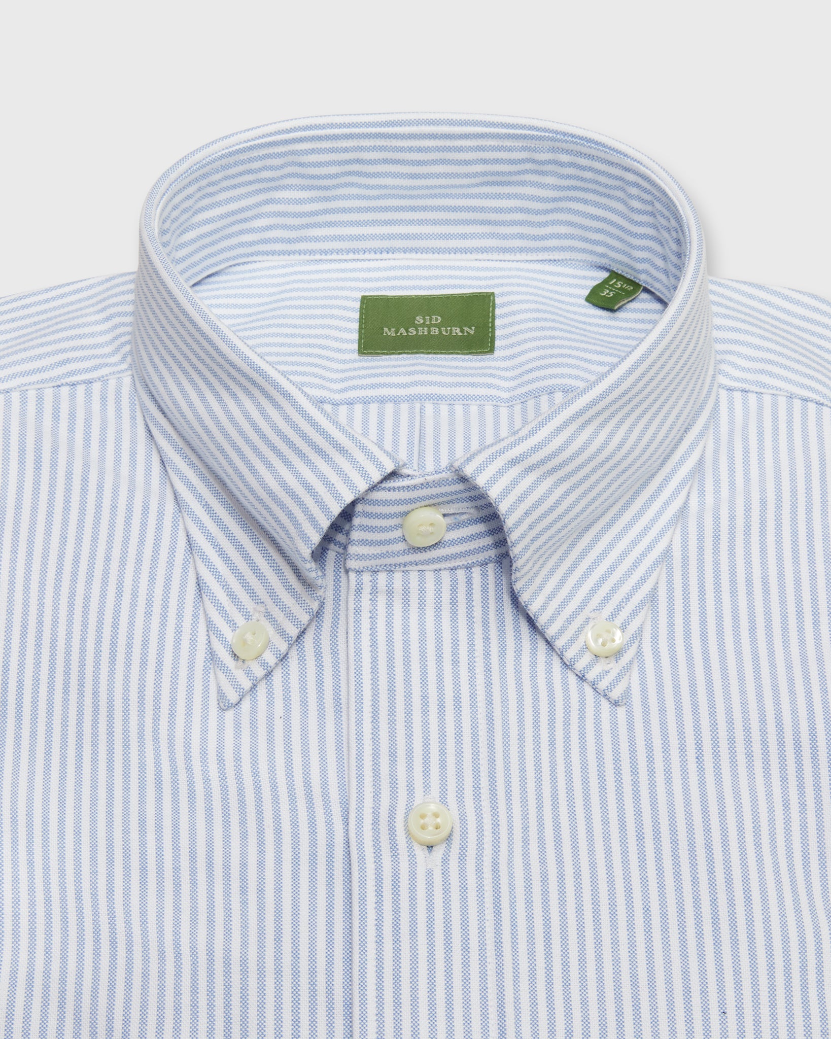 Button-Down Dress Shirt in Blue University Stripe Oxford | Shop