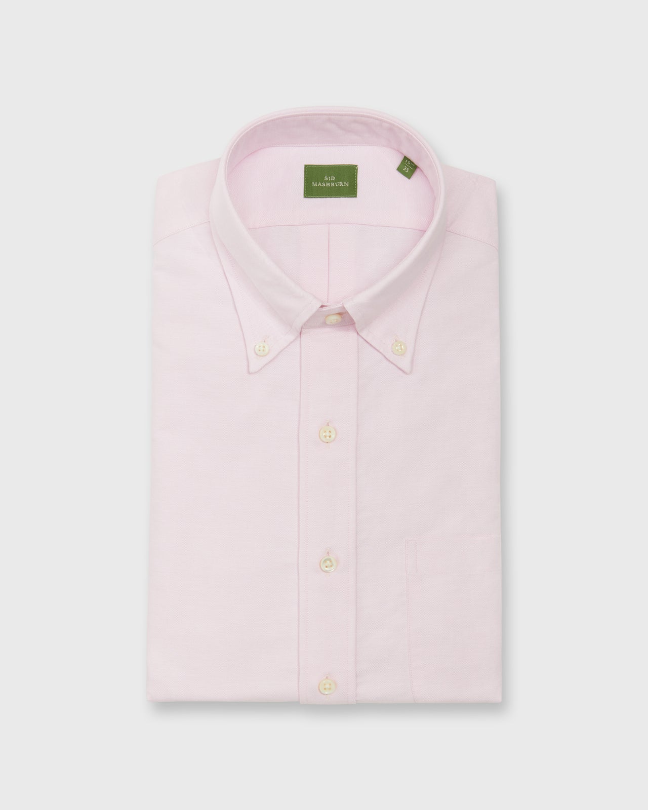 Button-Down Dress Shirt in Light Pink Oxford - 17 / 33 by Sid Mashburn Button-Down Dress Shirt in Light Pink Oxford - 17 / 33 by Sid Mashburn