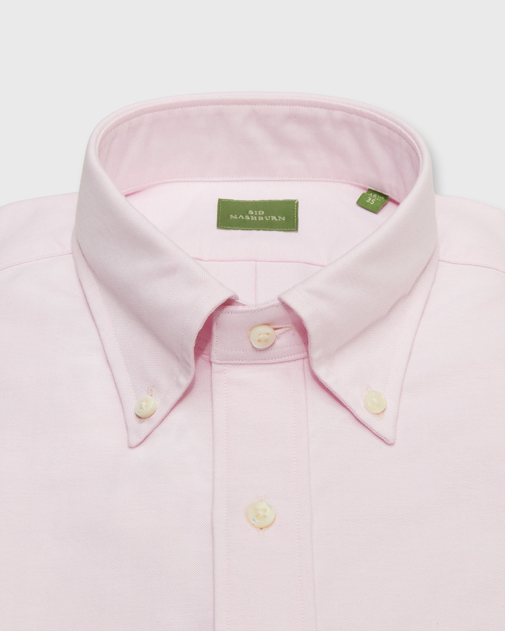 Button-Down Dress Shirt in Light Pink Oxford - 17 / 33 by Sid Mashburn Button-Down Dress Shirt in Light Pink Oxford - 17 / 33 by Sid Mashburn