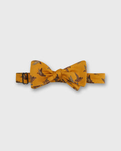 Silk Bow Tie in Golden Duck