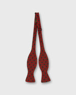 Load image into Gallery viewer, Silk Bow Tie in Brick Alexander Foulard
