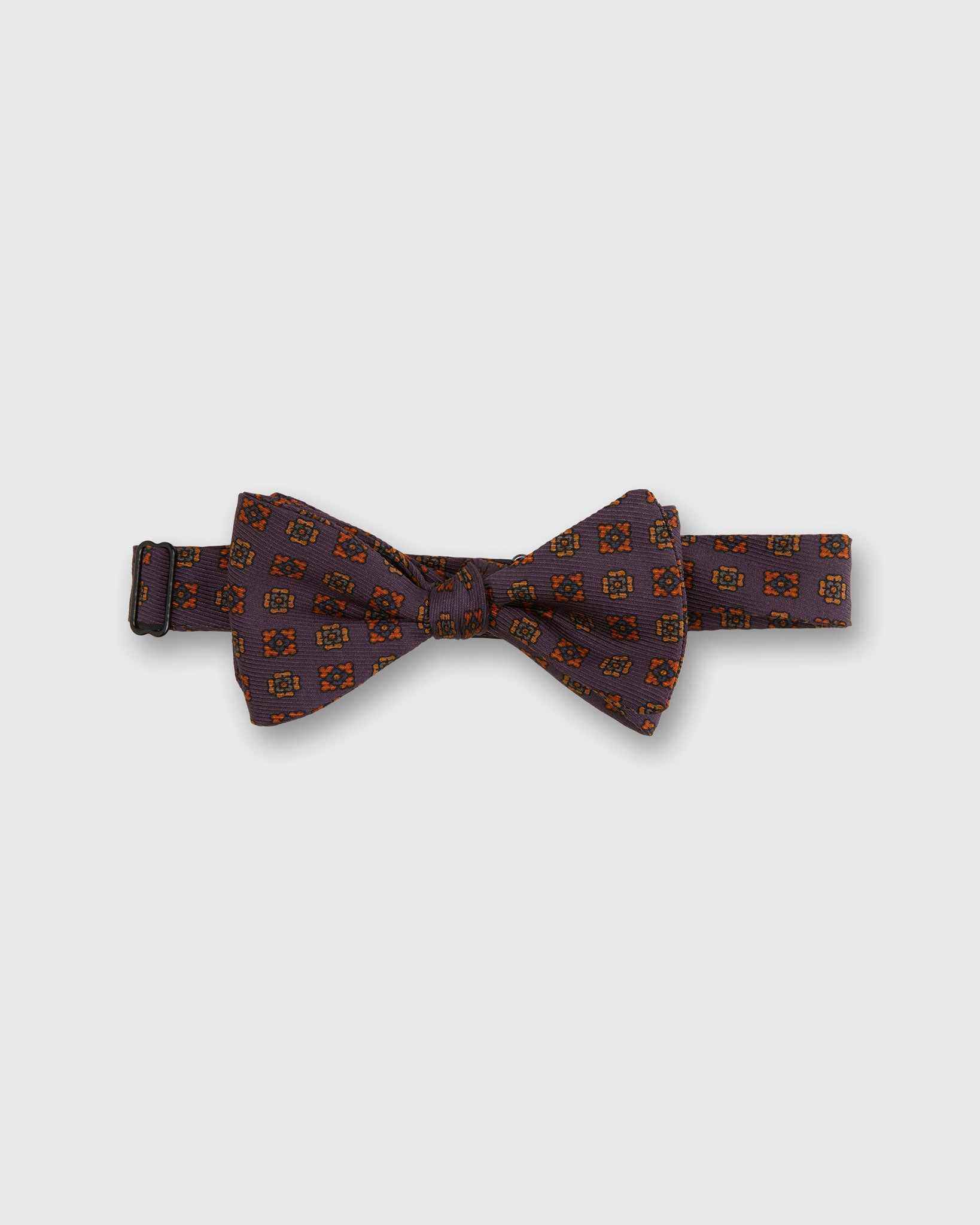 Silk Bow Tie in Purple Alexander Foulard