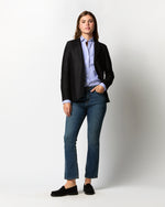 Load image into Gallery viewer, Stand Up Collar Blazer in Black
