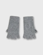 Load image into Gallery viewer, Cashmere Fingerless Gloves in Light Grey
