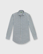 Load image into Gallery viewer, Otto Handmade Sport Shirt in Blue/Yellow/Pink Check Poplin
