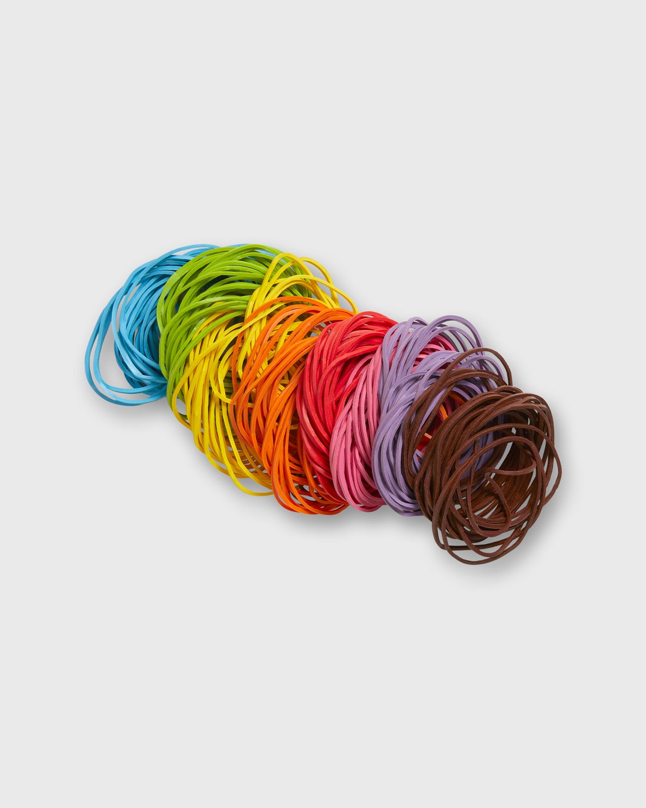 O'Band Rainbow Rubber Bands In A Tin