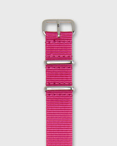 Nato Watch Strap in Rose Red