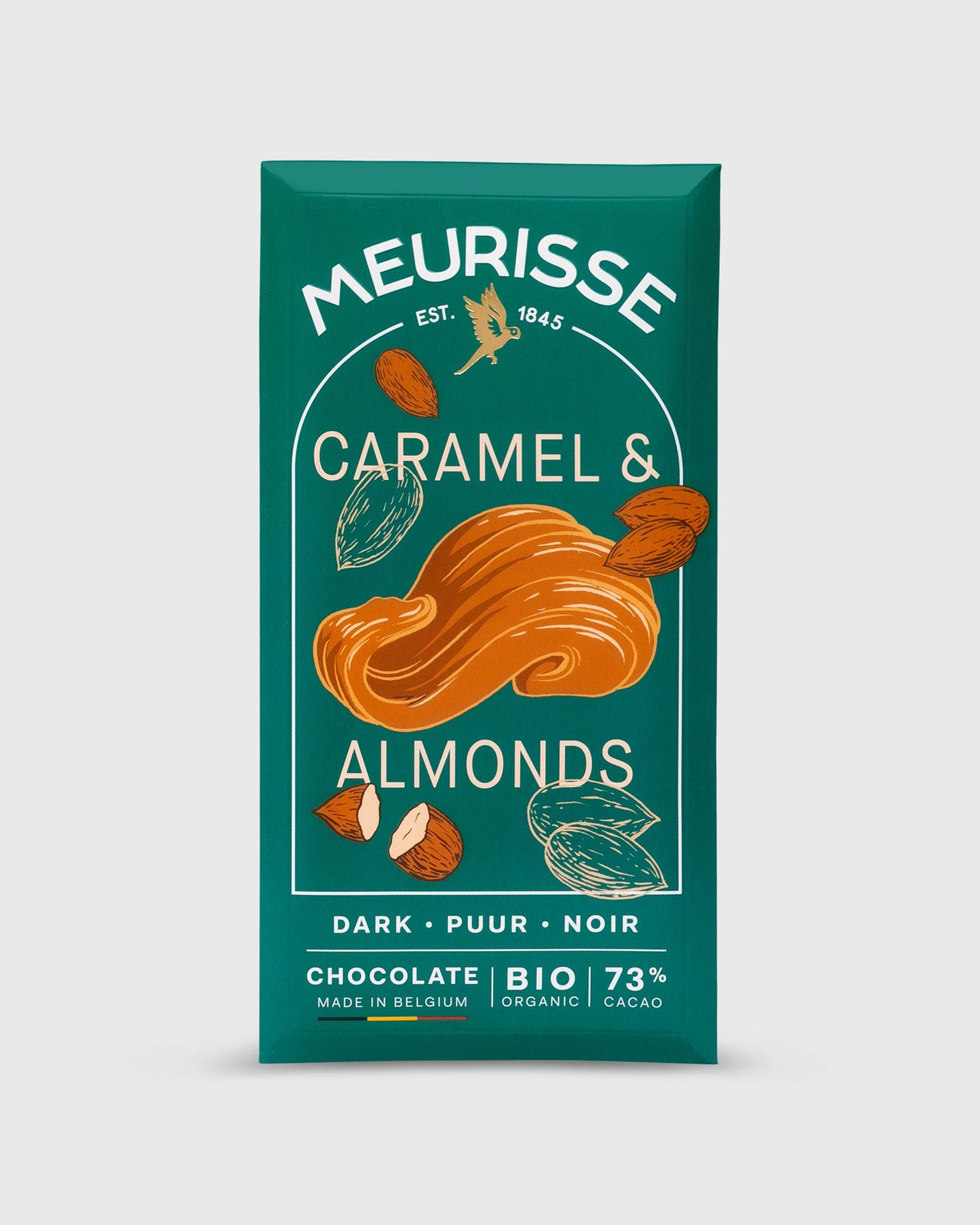 Dark Chocolate in Carmel & Almonds