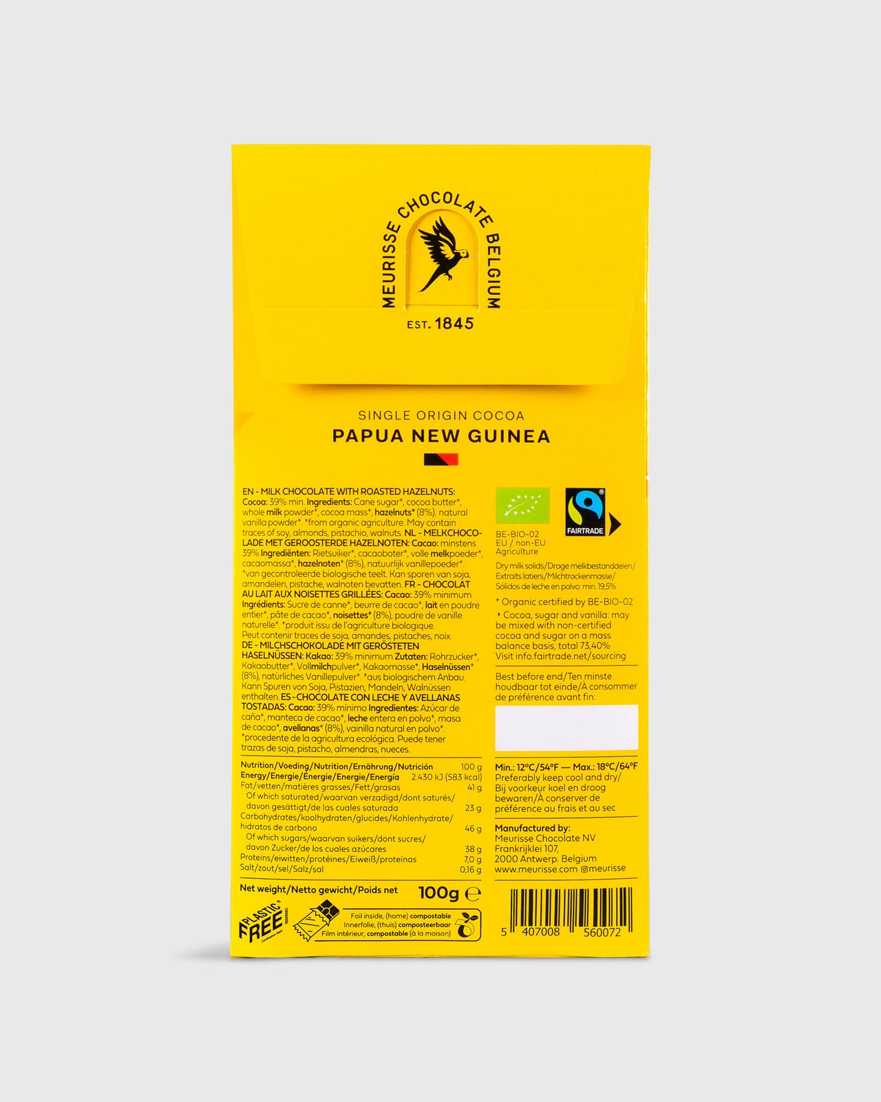 Milk Chocolate in Roasted Hazelnuts