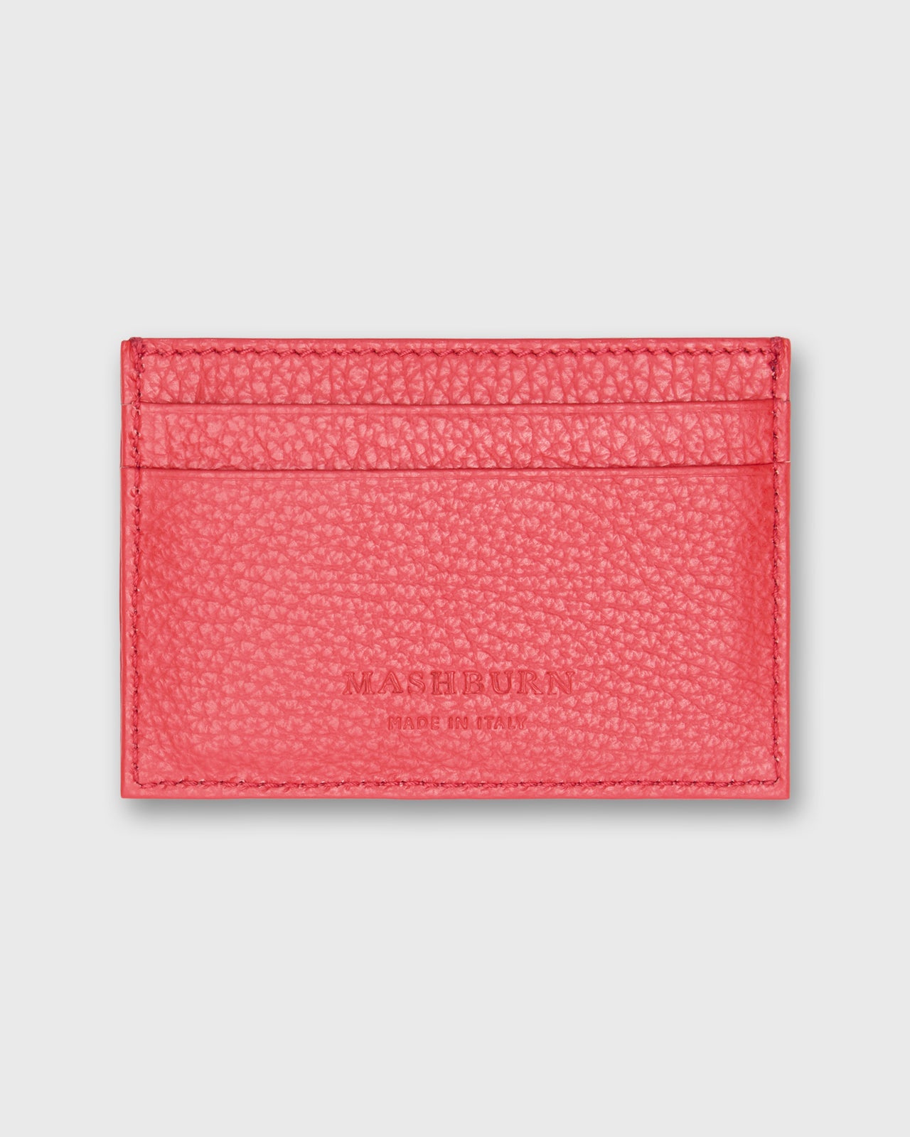Card Holder in Poppy Leather