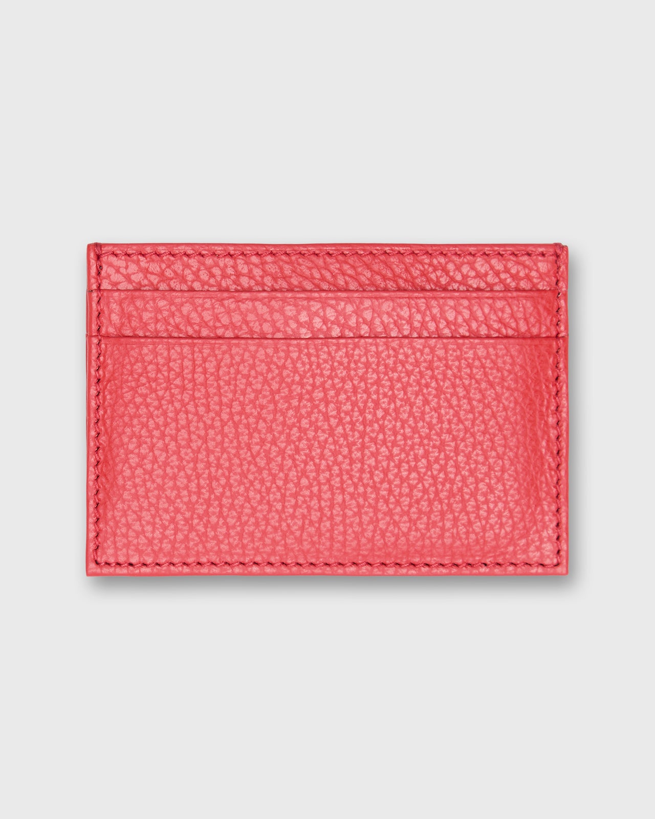 Card Holder in Poppy Leather