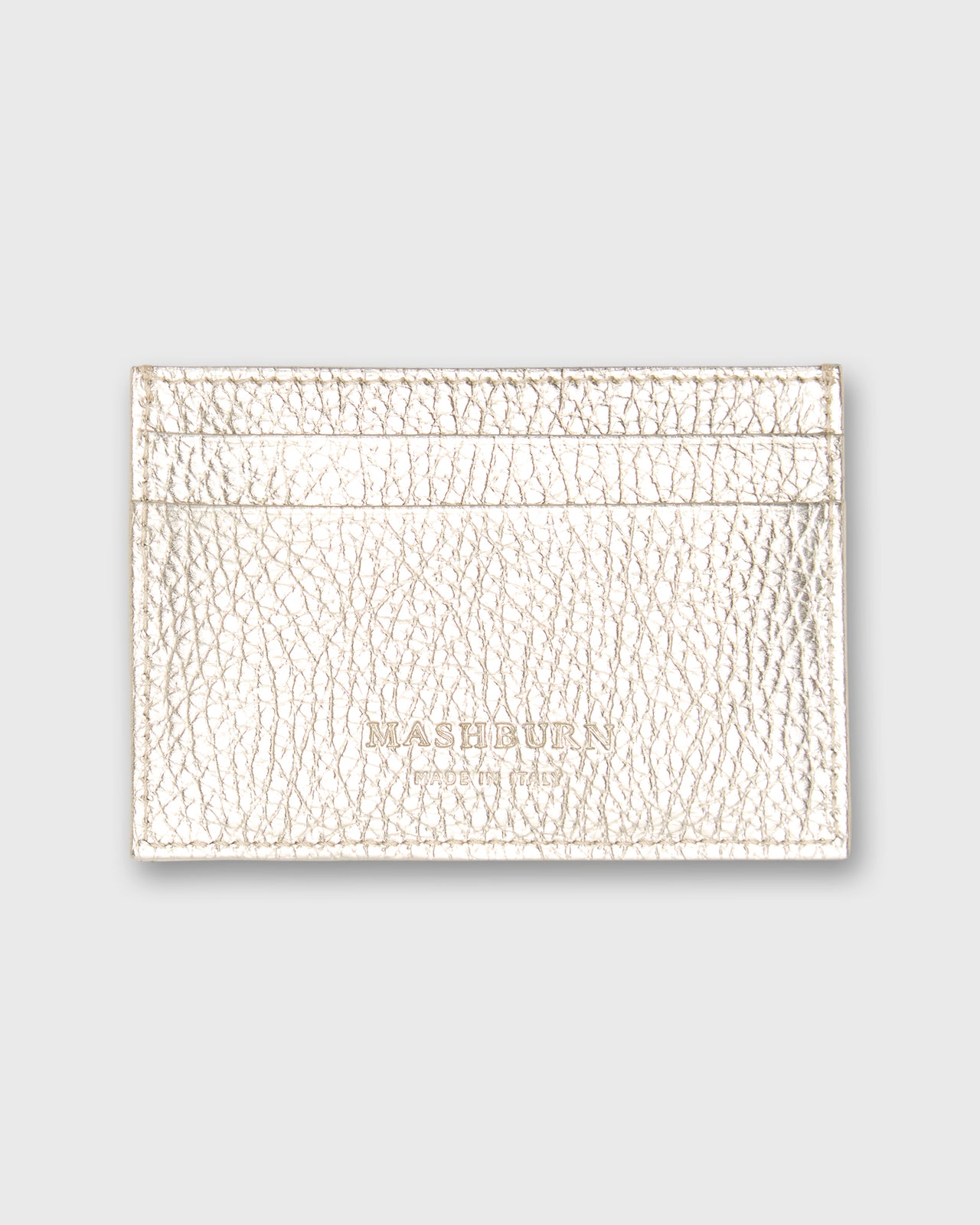 Card Holder in Platino Leather