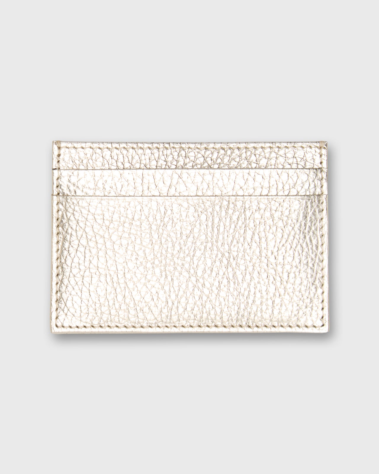 Card Holder in Platino Leather