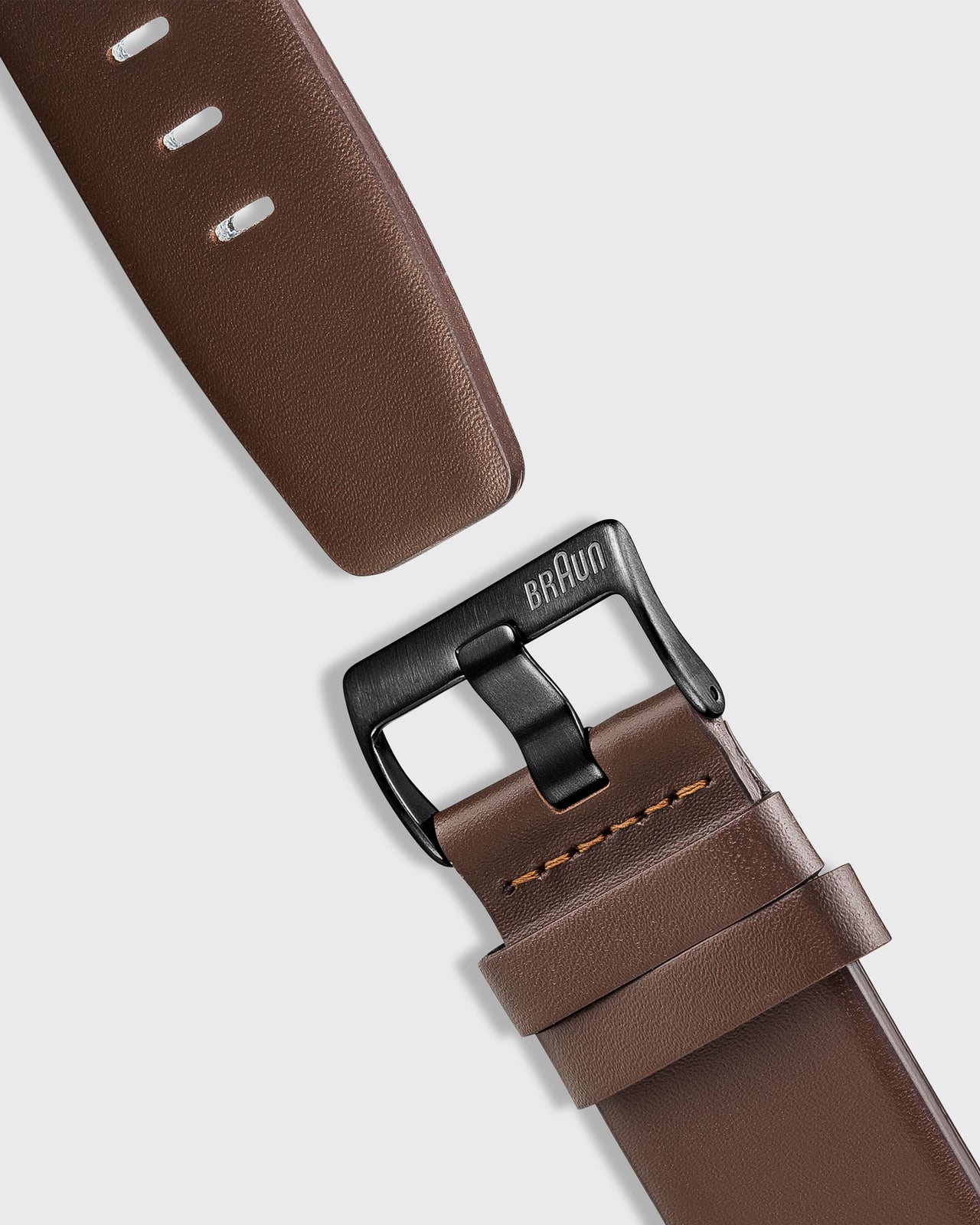 Chronograph Analog Watch in Black/Brown