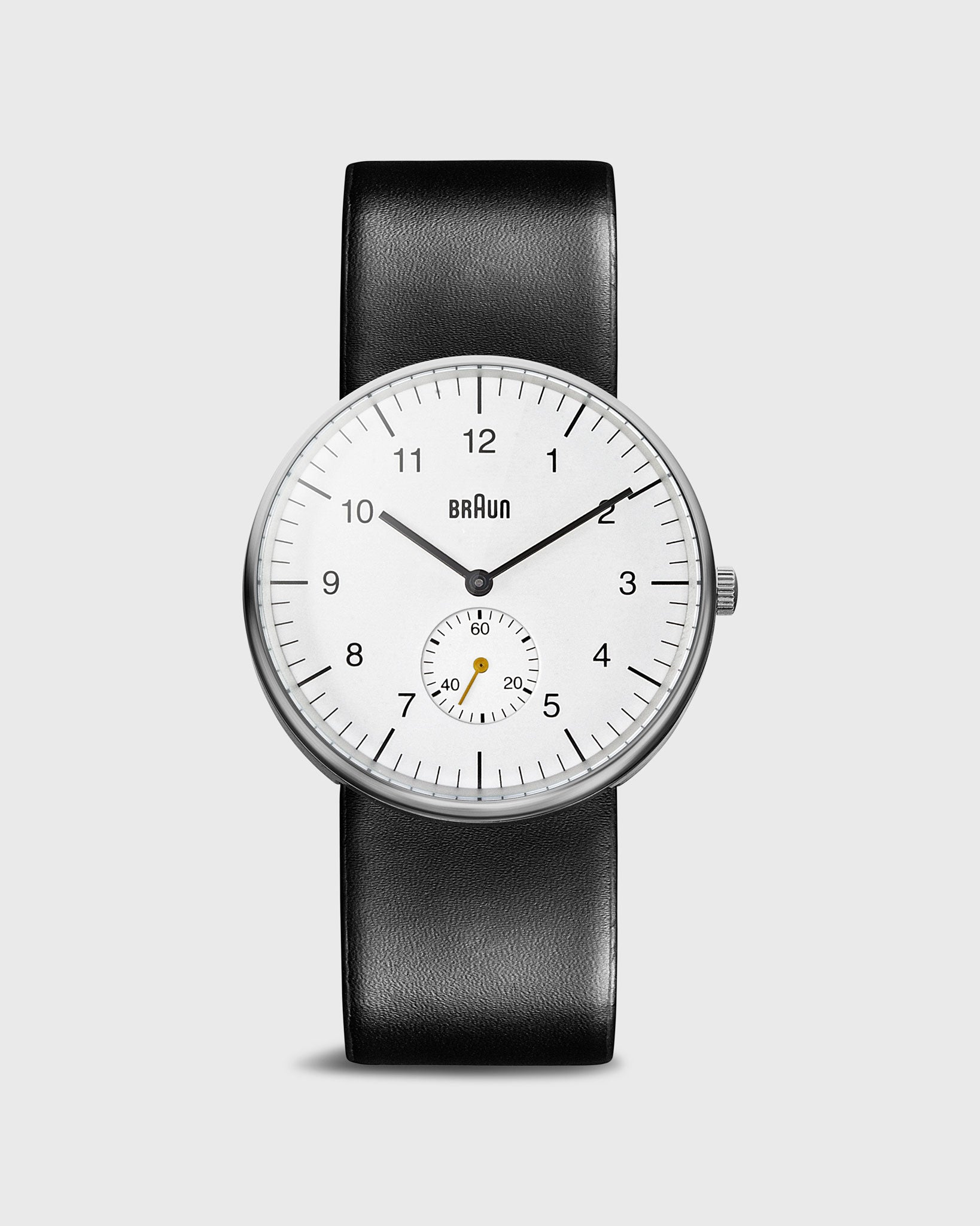 Analog Watch in White/Black