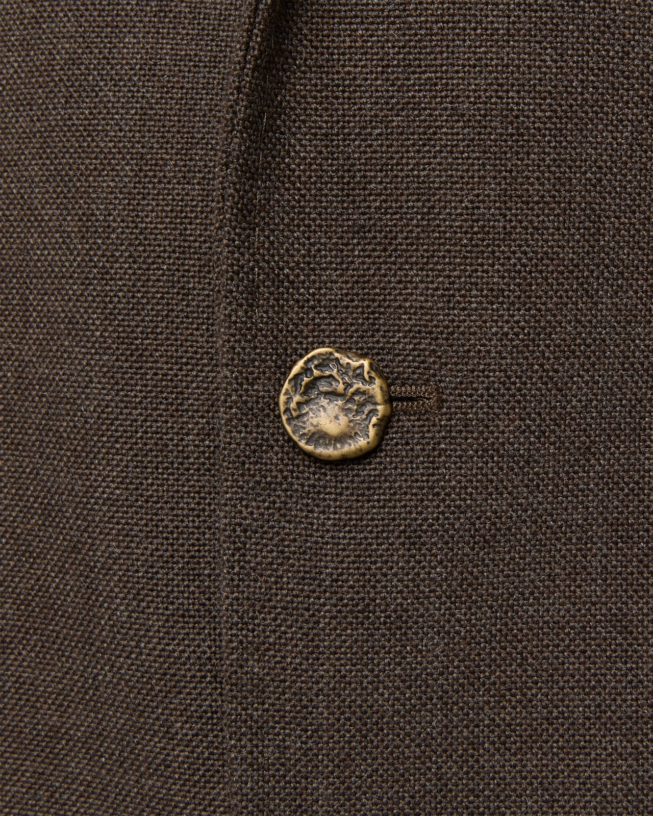 Ghost Blazer in Char Brown Country Cloth