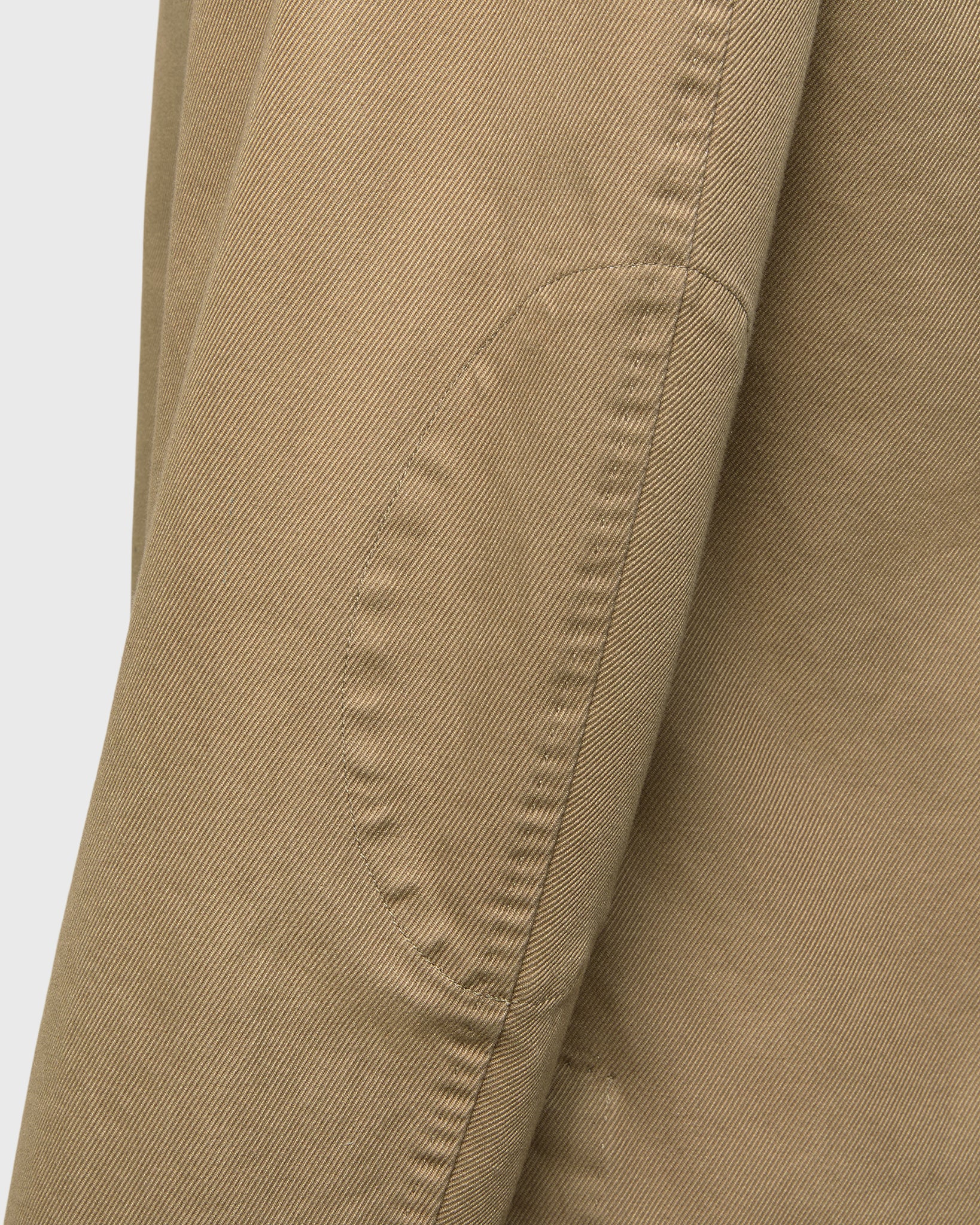 Butcher Jacket in British Khaki High Ridge Twill